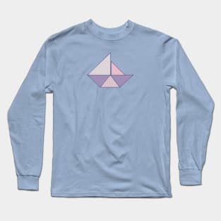 Origami Boat Long Sleeve T-Shirt